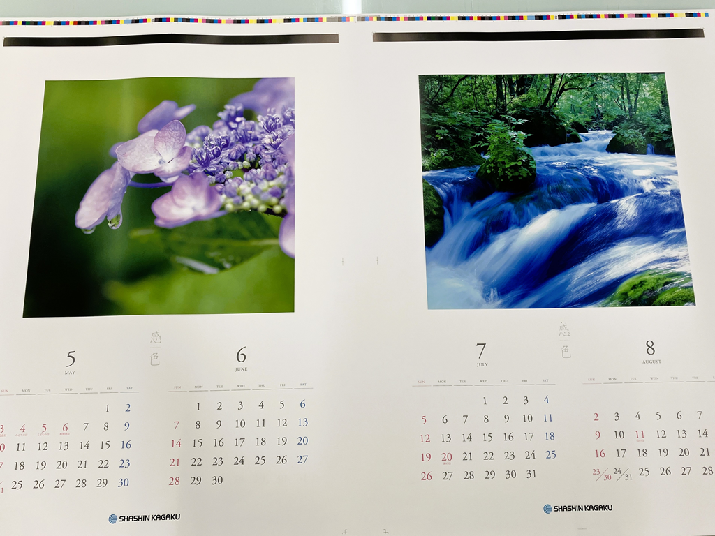 音の強弱やリズムが、カレンダーをめくるごとに切り替わっていく構成